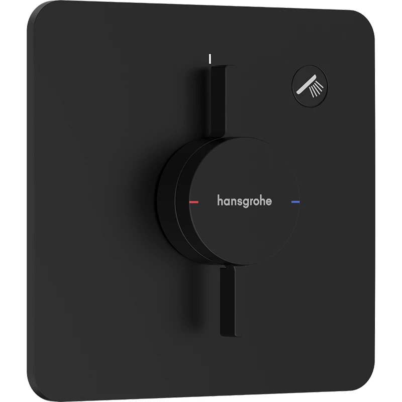 Hansgrohe DuoTurn Q falsík alatti csaptelep, 1 funkciós matt fekete