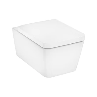 Hansgrohe EluPura Q fali WC szett 540, AquaFall Flush WC ülőke, SoftClose, QuickRelease fedél, HygieneEffect