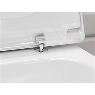 Hansgrohe EluPura Q fali WC szett 540, AquaFall Flush WC ülőke, SoftClose, QuickRelease fedél, HygieneEffect