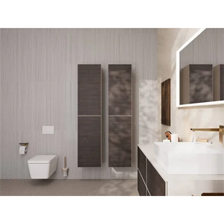 Hansgrohe EluPura Q fali WC szett 540, AquaFall Flush WC ülőke, SoftClose, QuickRelease fedél, SmartClean