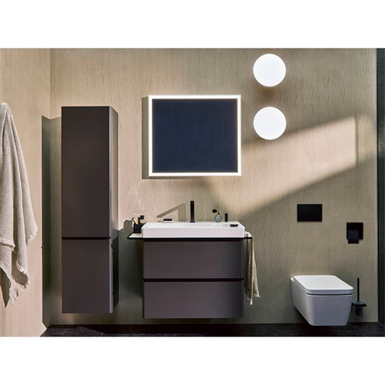 Hansgrohe EluPura Q fali WC szett 540, AquaFall Flush WC ülőke, SoftClose, QuickRelease fedél, SmartClean