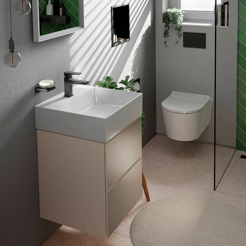Hansgrohe EluPura S fali WC szett 540, AquaHelix Flush WC ülőke, SoftClose, QuickRelease fedél, Slim, SmartClean