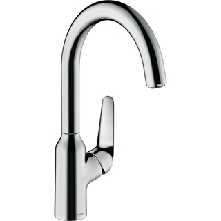 Hansgrohe Focus M42 egykaros konyhai csaptelep 220, króm, C-kifolyós