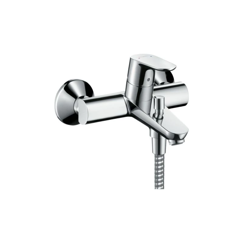 Hansgrohe Focus E2 egykaros kádcsaptelep DN15 falsíkon kívüli szereléshez, króm