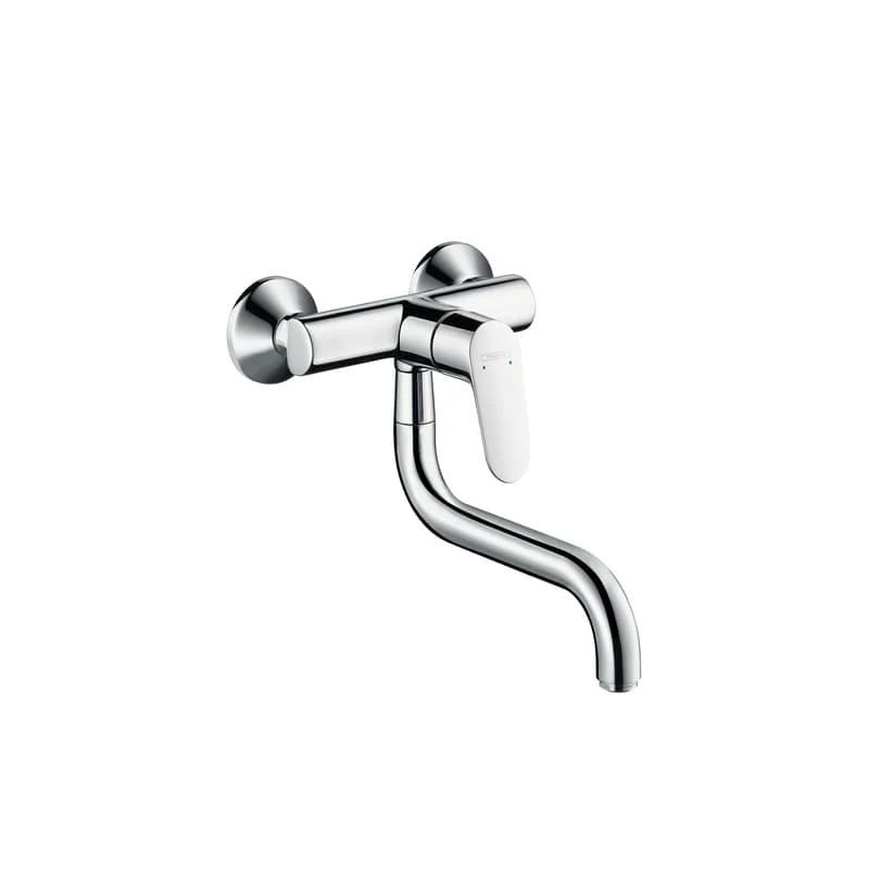 Hansgrohe Focus mosogató csaptelep falra szerelhető, króm