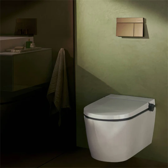 Hansgrohe LavaPura Element S fali rögzítésű többfunkciós WC-szett AquaHelix Flush, SmartClean, HygieneEffect,fehér