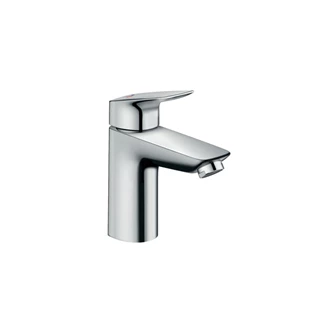 Hansgrohe Logis egykaros mosdó csaptelep 100 CoolStart, automata lefolyó-garnitúrával, króm