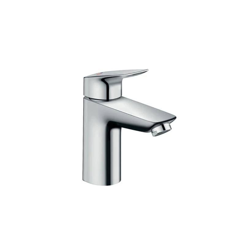 Hansgrohe Logis egykaros mosdó csaptelep 100 CoolStart, automata lefolyó-garnitúrával, króm