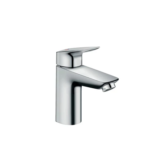 Hansgrohe Logis egykaros mosdó csaptelep 100 CoolStart, automata lefolyó-garnitúrával, króm