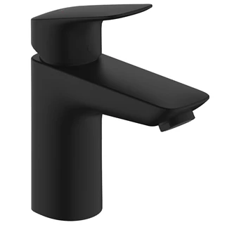 Hansgrohe Logis egykaros mosdócsaptelep 100, automata lefolyógarnitúrával matt fekete