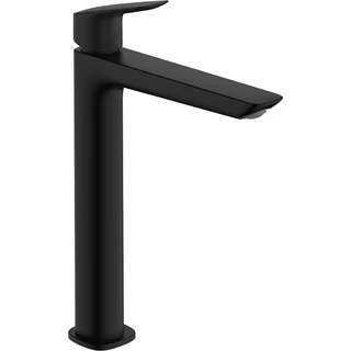 Hansgrohe Logis egykaros mosdócsaptelep 240 Fine, lefolyógarnitúra nélkül matt fekete