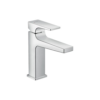 Hansgrohe Metropol egykaros mosdócsaptelep normál fogantyú 110 Push-Open lefolyóval, króm