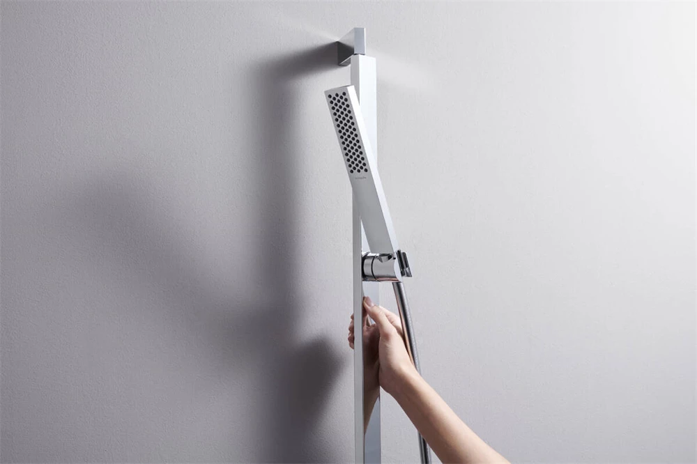Hansgrohe Pulsify E zuhanyszett 1jet, EcoSmart, 650mm-es zuhanyrúddal króm