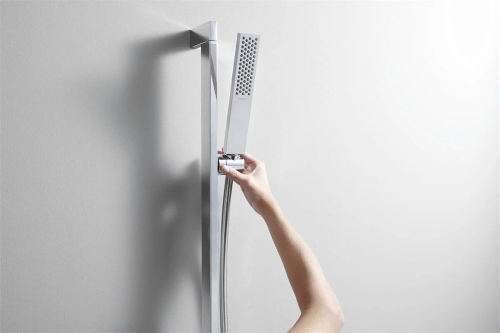 Hansgrohe Pulsify E zuhanyszett 1jet, EcoSmart, 650mm-es zuhanyrúddal króm