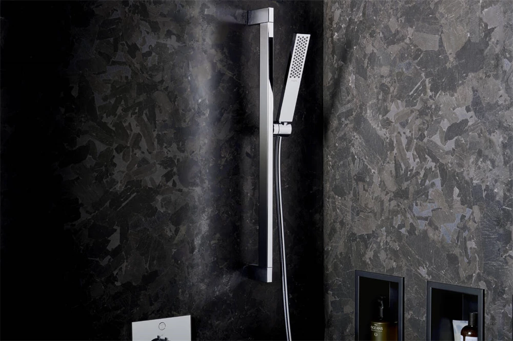 Hansgrohe Pulsify E zuhanyszett 1jet, EcoSmart, 650mm-es zuhanyrúddal króm