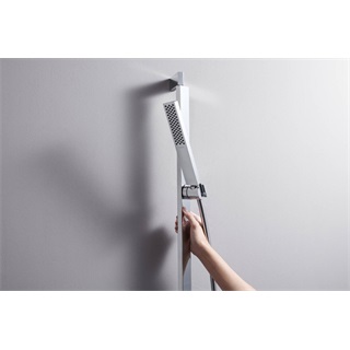 Hansgrohe Pulsify E zuhanyszett 1jet, EcoSmart, 650mm-es zuhanyrúddal króm