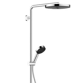 Hansgrohe Pulsify S Showerpipe 260, 1jet EcoSmart, ShowerTablet select 400 króm