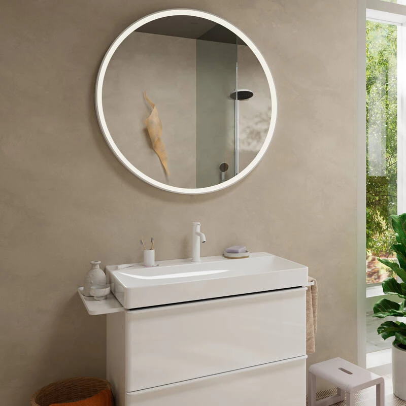 Hansgrohe Pulsify S Showerpipe 260, 1jet, ShowerTablet select 400 matt fehér