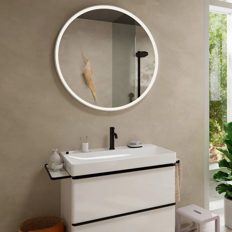 Hansgrohe Pulsify S Showerpipe 260, 1jet, ShowerTablet select 400 matt fekete