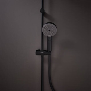 Hansgrohe Pulsify Select 105 3jet kézizuhany, Activation EcoSmart, matt fekete