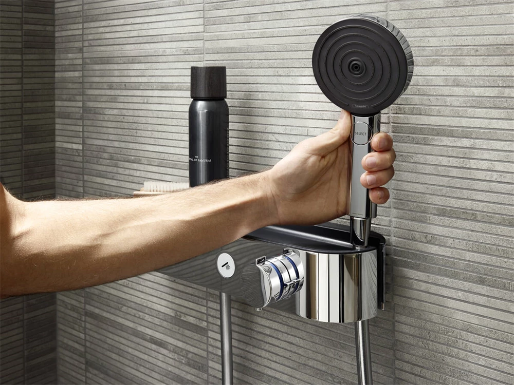 Hansgrohe Pulsify Select Kézizuhany 105, 3 jet RelAXORation EcoSmart, króm