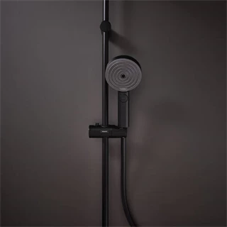 Hansgrohe Pulsify Select Kézizuhany 105, 3 jet RelAXORation EcoSmart, matt fekete