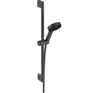 Hansgrohe Pulsify Select S zuhanyszett 105, 3 jet Relaxation EcoSmart, 65 cm-es zuhanyrúddal, matt fekete felület
