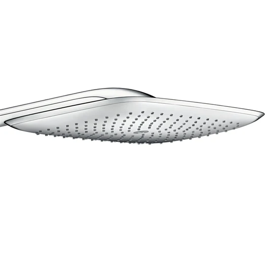 Hansgrohe PuraVida fejzuhany 400 mm DN15, 387 mm-es zuhanykarral, króm