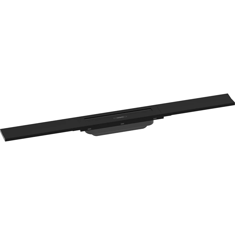Hansgrohe RainDrain Flex zuhanylefolyó színkészlet 90 cm, formára vágható matt fekete