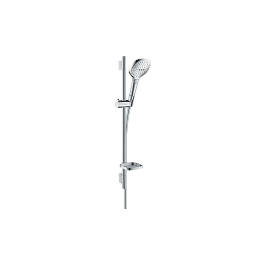Hansgrohe Raindance Select E 120 3jet / Unica’S Puro zuhanyszett, 0,65 m, króm