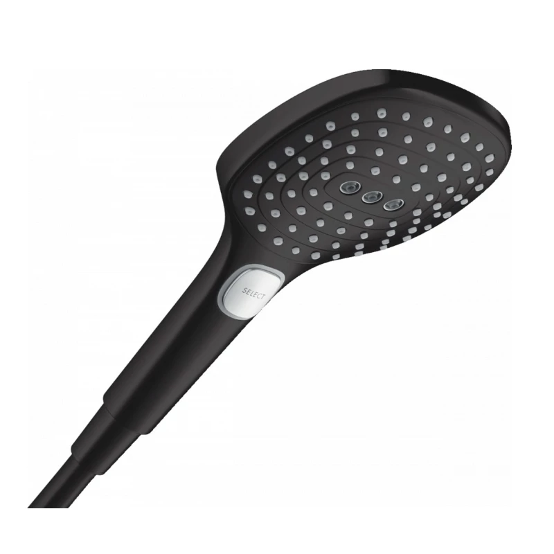 Hansgrohe Raindance Select E 120 3jet kézizuhany, matt fekete