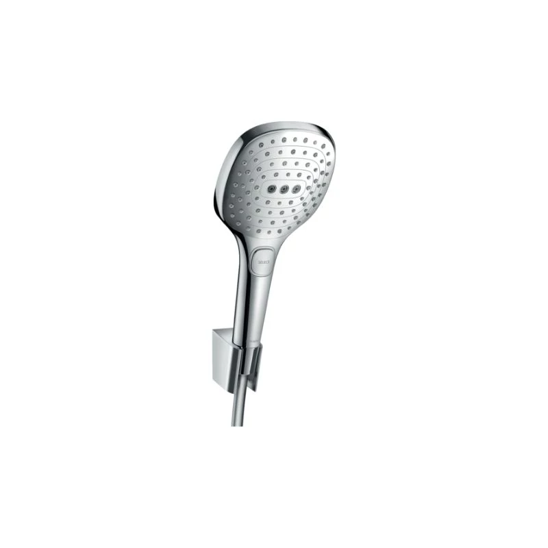 Hansgrohe Raindance Select E 120 Porter szett, 3 funkciós zuhanyfejjel, 1600 mm-es Isiflex gégecsővel