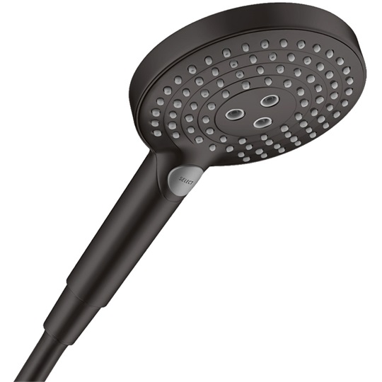 Hansgrohe Raindance Select S 120 3jet kézizuhany Ecosmart matt fekete