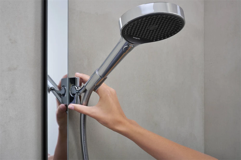 Hansgrohe Rainfinity Showerpipe 250, 1jet EcoSmart, ShowerTablet 350 króm