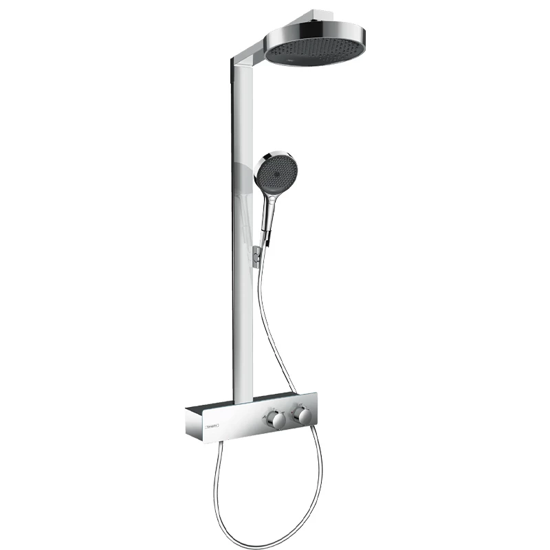 Hansgrohe Rainfinity Showerpipe 250, 1jet EcoSmart, ShowerTablet 350 króm