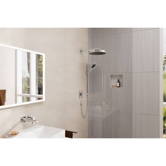 Hansgrohe Rainfinity zuhanyszett 130, 3jet EcoSmart, S Puro 65cm-es zuhanyrúddal, Designfelx 1.60m-es zuhanytömlővel kr.