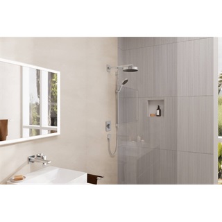 Hansgrohe Rainfinity zuhanyszett 130, 3jet EcoSmart, S Puro 90cm-es zuhanyrúddal, Designfelx 1.60m-es zuhanytömlővel kr.