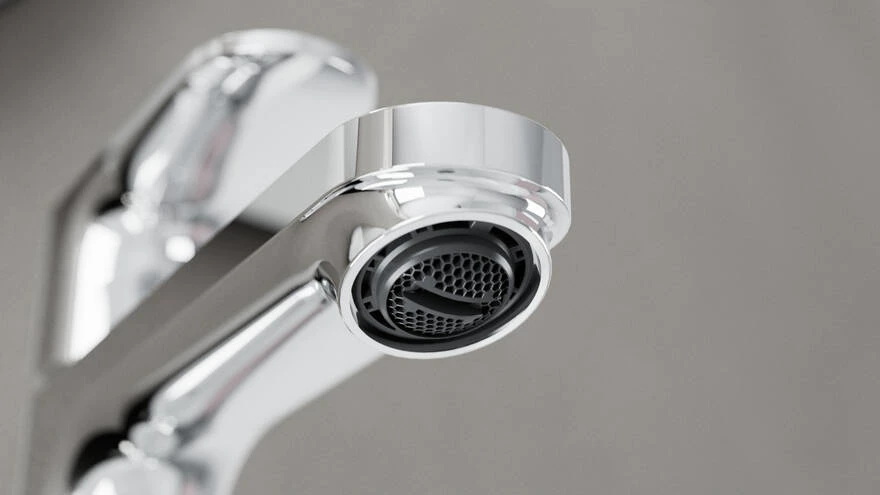 Hansgrohe Rebris S Egykaros mosdócsaptelep 240 kézmosókhoz, CoolStart, EcoSmart+,  automata lefolyógarnitúrával