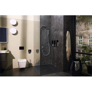 Hansgrohe ShowerSelect Comfort E falsík alatti elzáró- és váltószelep, 3 funkciós króm