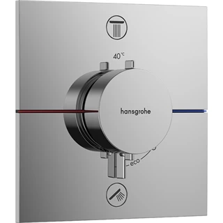 Hansgrohe ShowerSelect Comfort E falsík alatti termosztát, 2 funkciós, beépített biztonsági kombinációval EN1717 króm