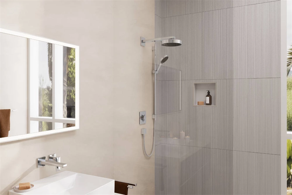 Hansgrohe ShowerSelect Comfort E falsík alatti termosztát, 2 funkciós króm