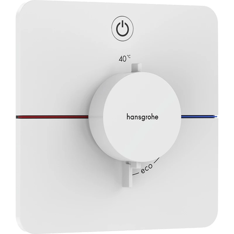 Hansgrohe ShowerSelect Comfort Q falsík alatti termosztát, 1 funkciós matt fehér