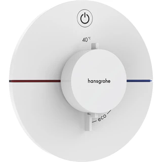 Hansgrohe ShowerSelect Comfort S falsík alatti termosztát, 1 funkciós matt fehér