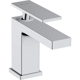 Hansgrohe Tecturis E egykaros mosdócsaptelep 80, CoolStart, automata lefolyógarnitúrával króm