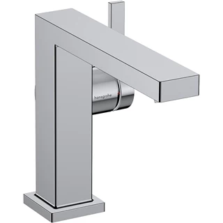Hansgrohe Tecturis E egykaros mosdócsaptelep Fine 110, CoolStart, automata lefolyógarnitúrával króm