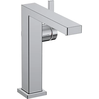 Hansgrohe Tecturis E egykaros mosdócsaptelep Fine 150, CoolStart, Push-open lefolyógarnitúrával króm