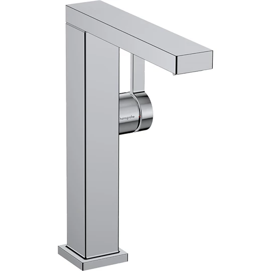 Hansgrohe Tecturis E egykaros mosdócsaptelep Fine 210, elforgatható kifolyóval, CoolStart, Push-open króm
