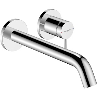 Hansgrohe Tecturis S egykaros falsík alatti mosdócsaptelep, 22.5cm-es kifolyóval króm