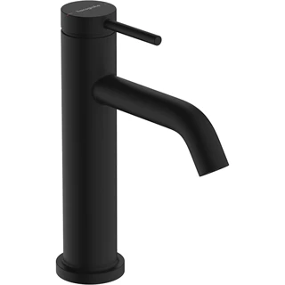 Hansgrohe Tecturis S egykaros mosdócsaptelep 110, automata lefolyógarnitúrával matt fekete