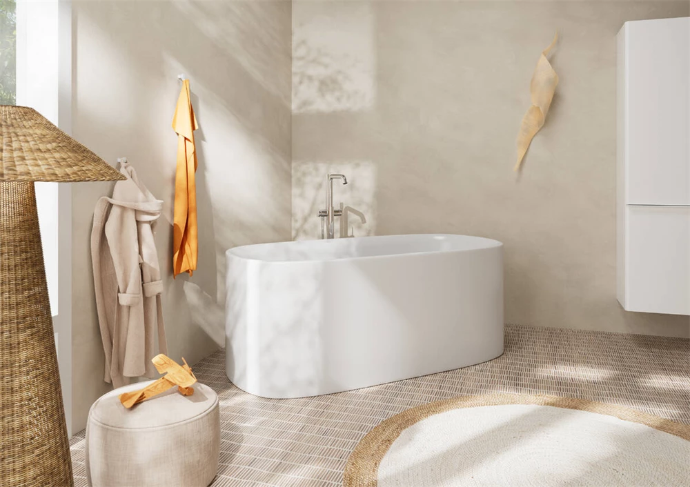 Hansgrohe Tecturis S egykaros szabadonálló kádcsaptelep króm